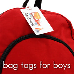 Bag Tags for Boys