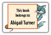 Kids Personalized Book Labels - Animal Kingdom