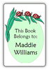 Kids Personalized Book Labels - Animal Kingdom