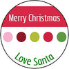 Holiday Gift Labels - Round