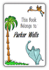 Kids Personalized Book Labels - Animal Kingdom