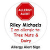 Temporary Generic Allergy Alert