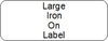 Blank Iron-On Labels