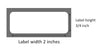 Blank Iron-On Labels