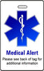 Allergy Alert Bag Tags